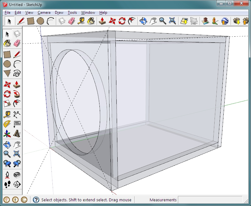 google sketchup mirror tool