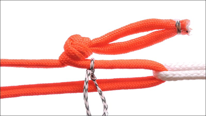 Rope Knot Hook - Red